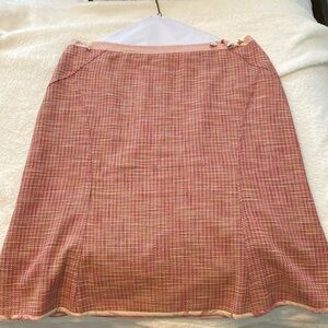 The Limited tweed tulip skirt